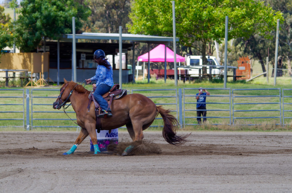 Ava Emery, a Beaconhills Barrel Horse rider - 2.