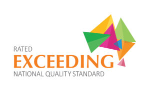 Exceeding national quality standard logo