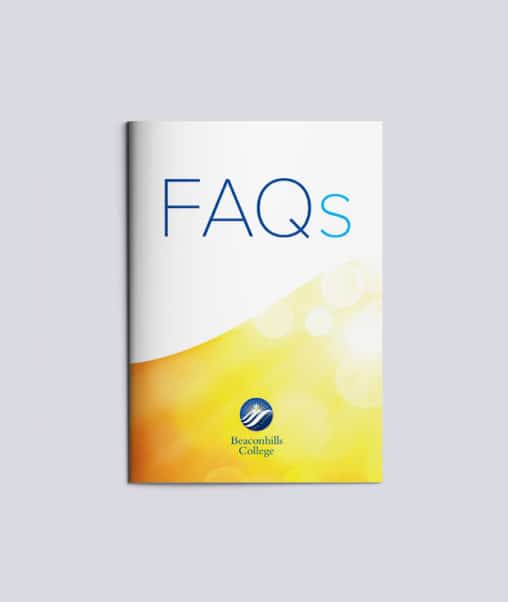 Beaconhills College FAQ Leaflet Poster