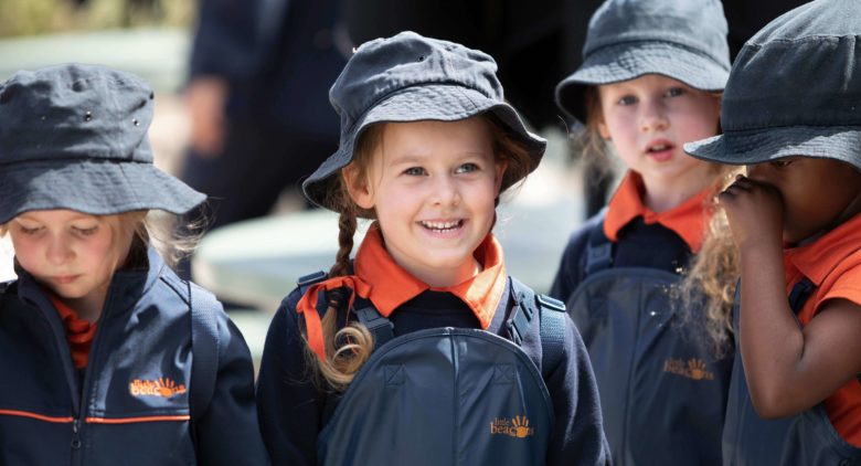 Happy little beacons students
