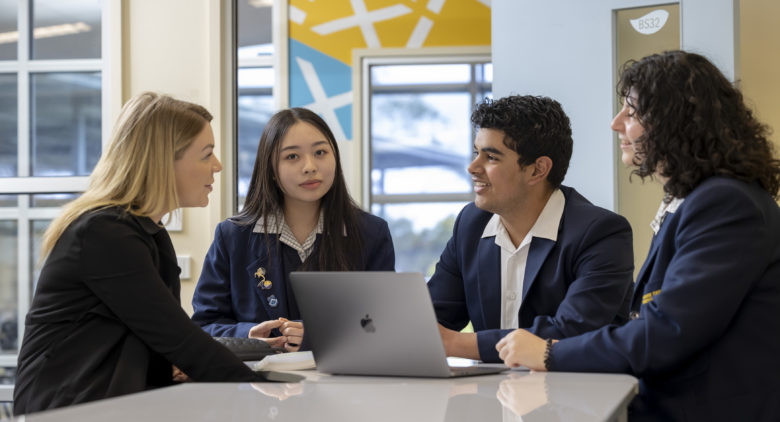Senior students at Beaconhills College