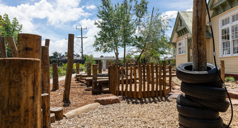 Outdoor play spaces
