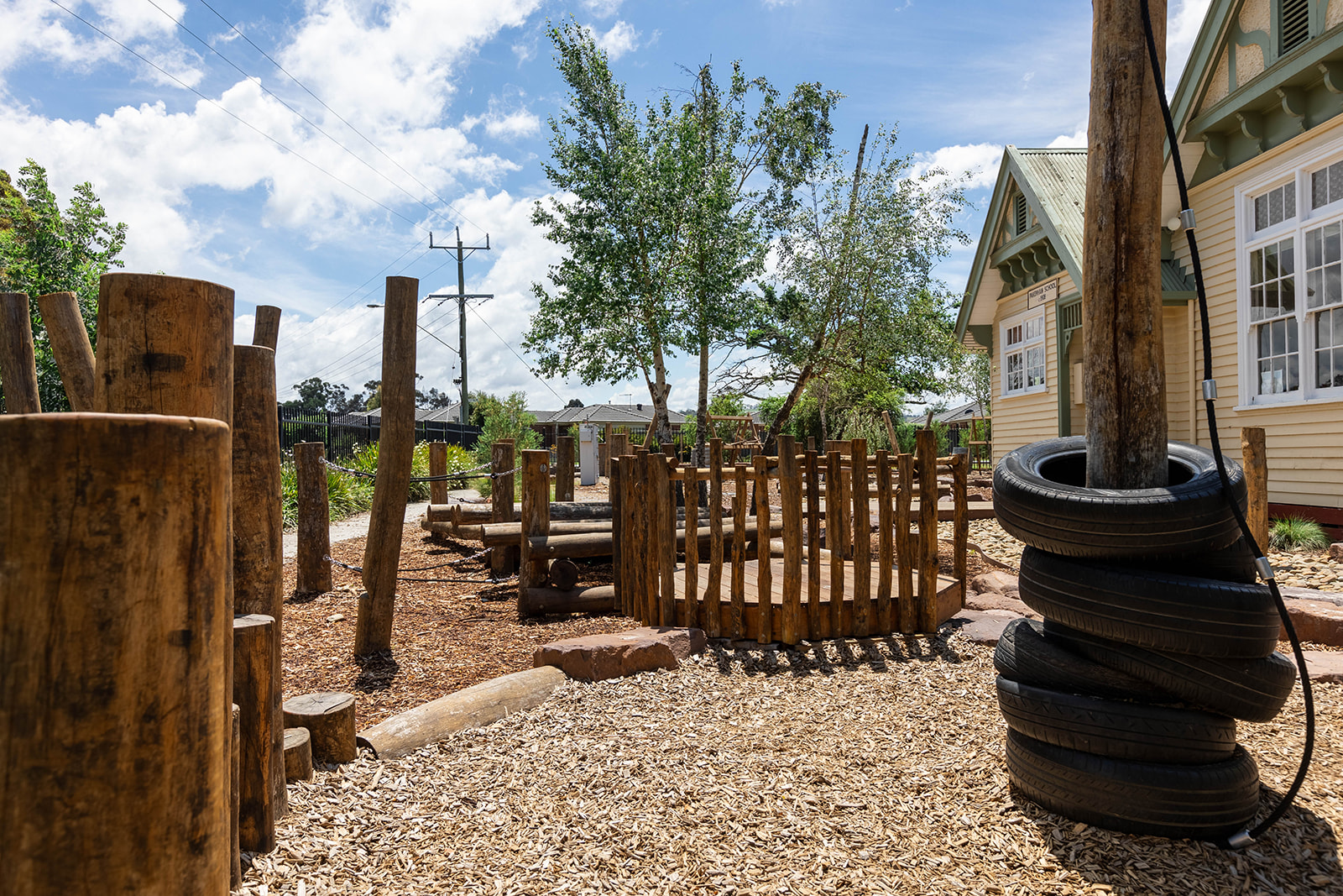 Outdoor play spaces